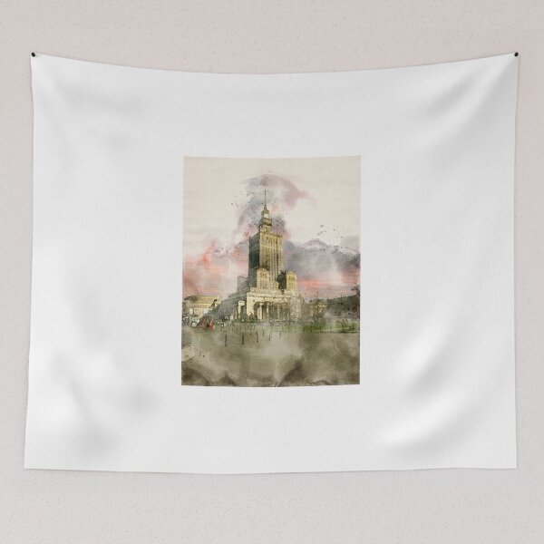 Item preview, Palace of Culture and Science designed and sold by StephenJSmith.