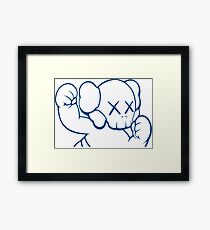 Kaws Original Framed Print