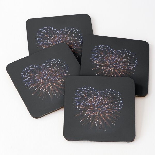 Item preview, Heart of Fireworks designed and sold by Rainbow Farm Photography.