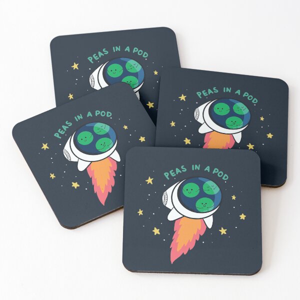 Item preview, Peas in a Pod, Vegetable Pun, Funny vegetables designed and sold by Awesomesauce-ST.
