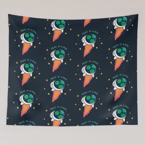Item preview, Peas in a Pod, Vegetable Pun, Funny vegetables designed and sold by Awesomesauce-ST.