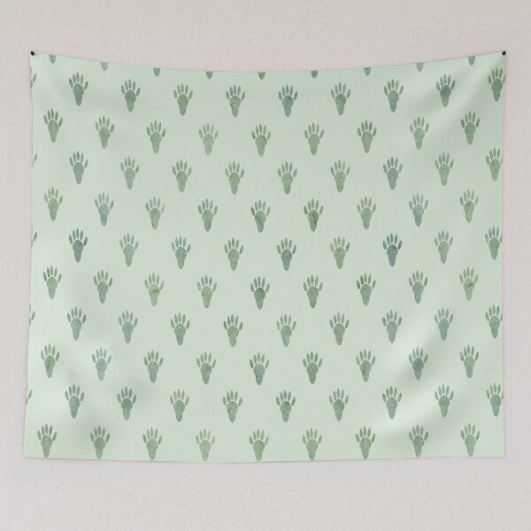 Item preview, Watercolor Rattie/Mouse Paw Dots designed and sold by DoodleTrees.