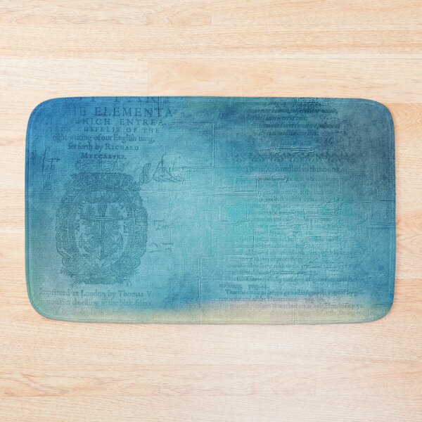 Item preview, Decorative Blue Writing Texture Vintage designed and sold by livianasgifts.