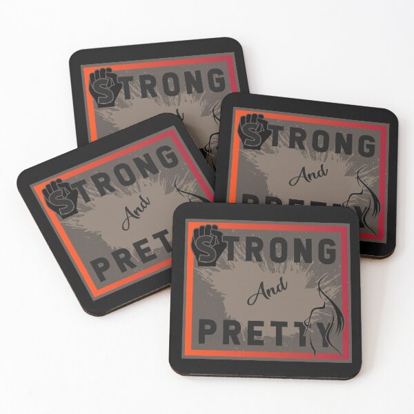 Item preview, Strong and Pretty design designed and sold by kriko.
