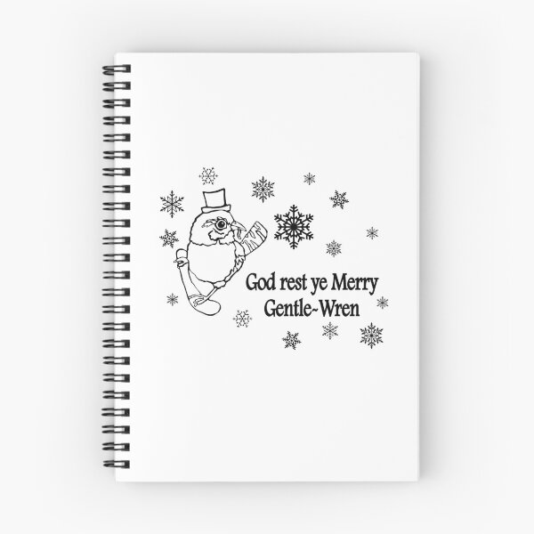 Item preview, God rest ye Merry Gentle-Wren designed and sold by nolessjess.