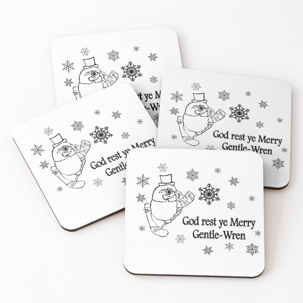 Item preview, God rest ye Merry Gentle-Wren designed and sold by nolessjess.