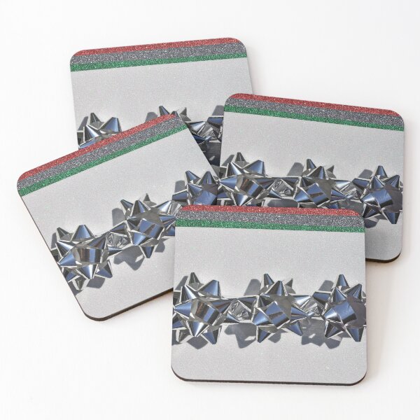 Item preview, Christmas:  Silver Bows and Lots of Glitter designed and sold by Jen Waltmon.