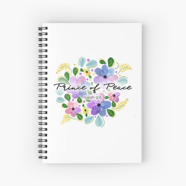 Prince of Peace Spiral Notebook