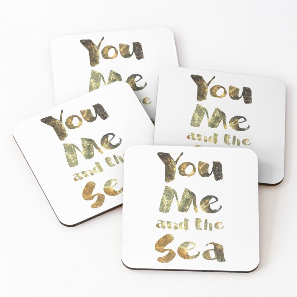 Item preview, You, Me, and the Sea, photographic typography designed and sold by SailorShoppe.