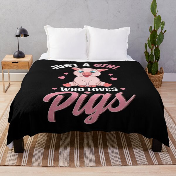 Item preview, Adorable Just a Girl Who Loves Pigs Women designed and sold by perfectpresents.