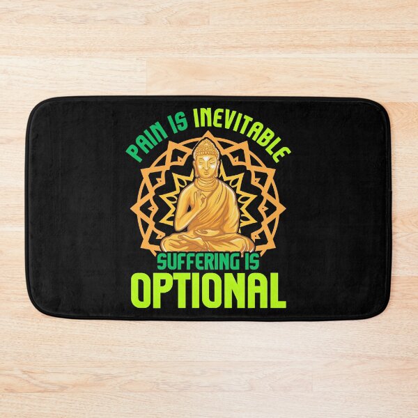 Item preview, Pain Is Inevitable Suffering Is Optional Meditate designed and sold by perfectpresents.