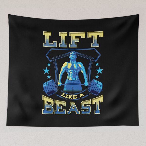 Item preview, Lift Like a Beast Weightlifting Powerlifting Gym designed and sold by perfectpresents.