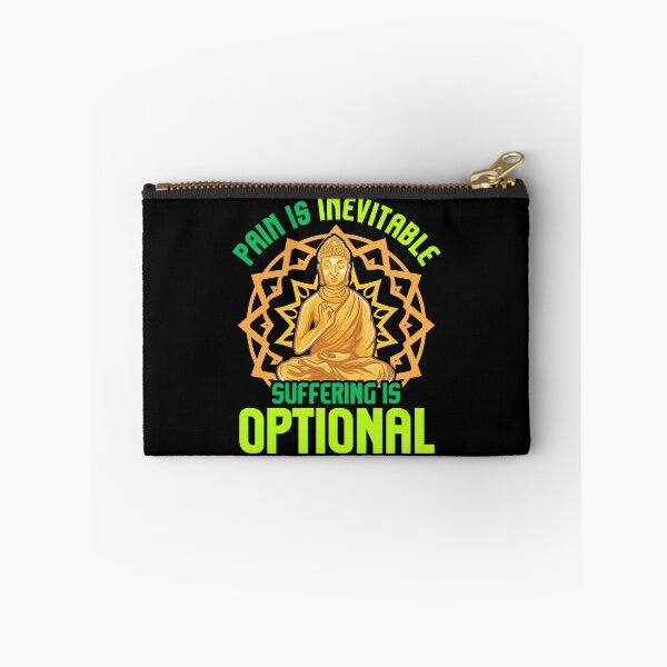 Item preview, Pain Is Inevitable Suffering Is Optional Meditate designed and sold by perfectpresents.