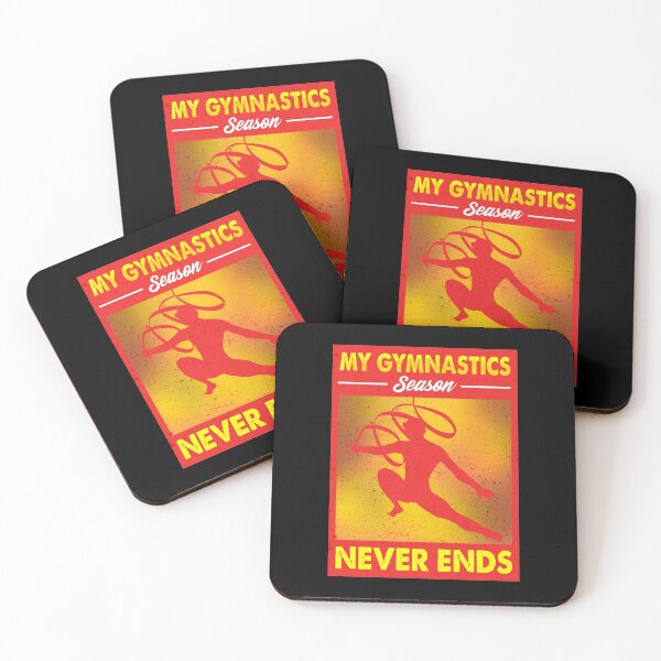 Item preview, My Gymnastics Season Never Ends Awesome Gymnast designed and sold by perfectpresents.