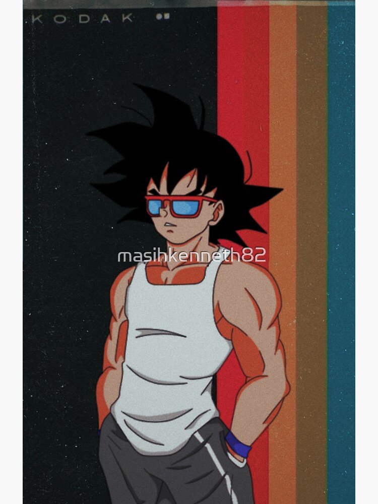 "Dragon Ball Z Goku Black Cool Sunglasses" Sticker for Sale by
