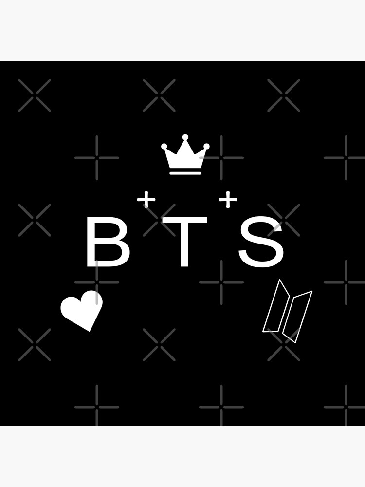 bts logo pop art