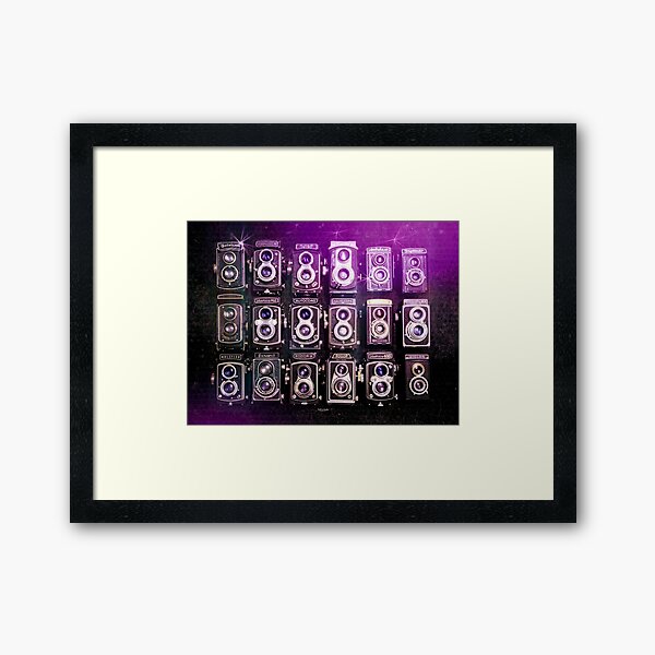 TLR Cameras Framed Art Print