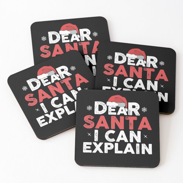 Item preview, Dear Santa I Can Explain Christmas humor funny excuse from naughty one  designed and sold by alenaz.