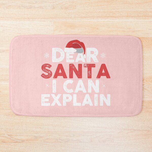 Item preview, Dear Santa I Can Explain Christmas humor funny excuse from naughty one  designed and sold by alenaz.