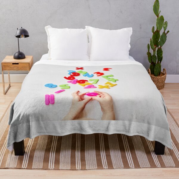 Item preview, Child playing with letters and numbers designed and sold by SJAPhoto.