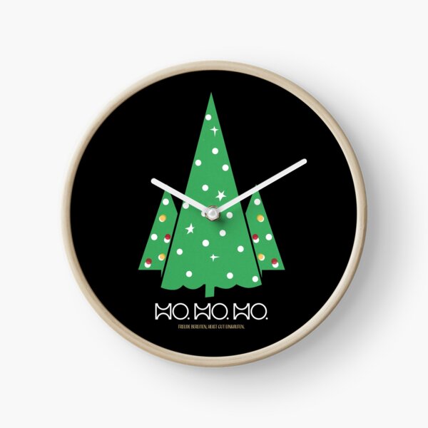 HO. HO. HO... Frohe Weihnachten Uhr
