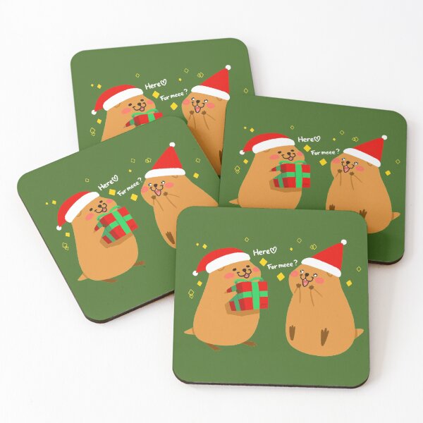 Item preview, Merry Christmas Cute Happy Quokkas designed and sold by KTJoh.
