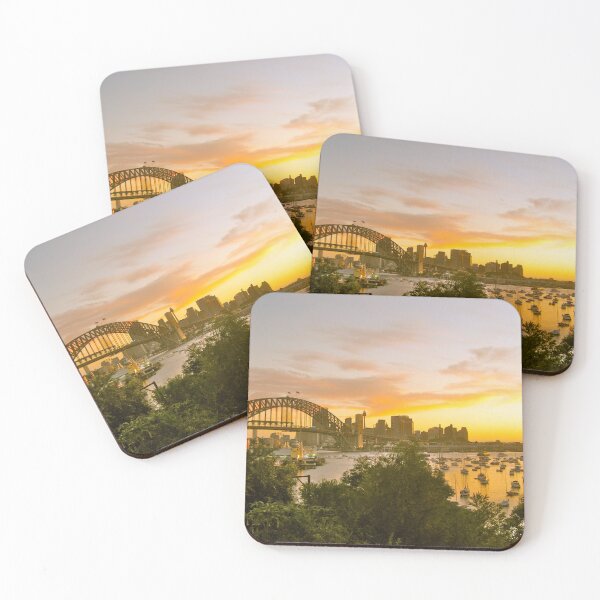 Item preview, Harbour Bridge at Sunset designed and sold by Jen Waltmon.