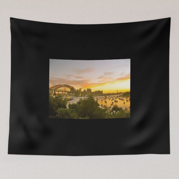 Item preview, Harbour Bridge at Sunset designed and sold by Jen Waltmon.
