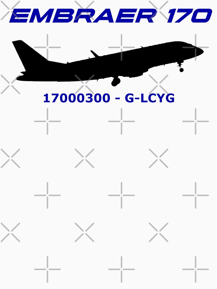Embraer 170 17000300 G-LCYG (Black Print) by AvGeekCentral
