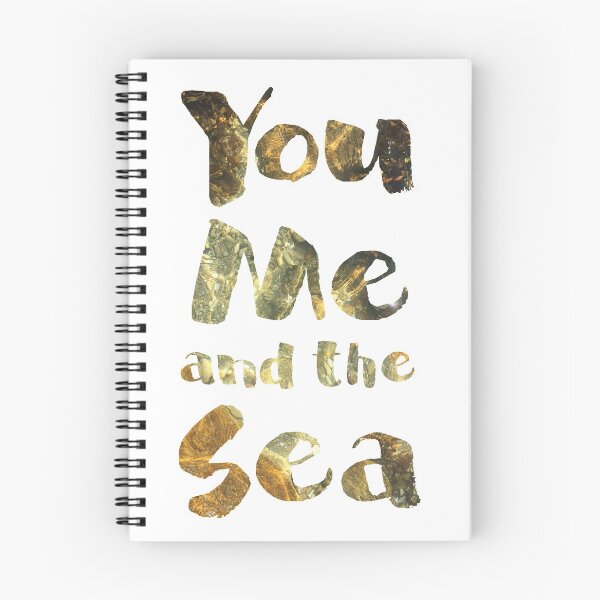 Item preview, You, Me, and the Sea, photographic typography designed and sold by SailorShoppe.
