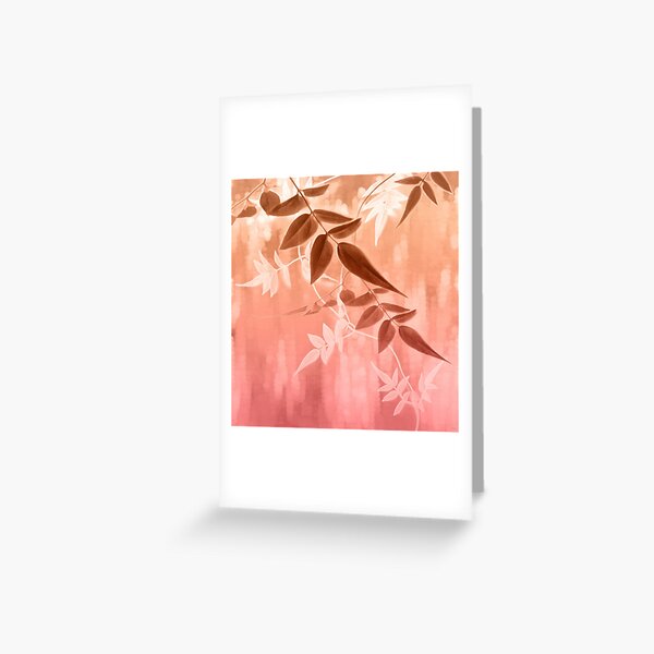 Warm Jasmine Sunrise Greeting Card