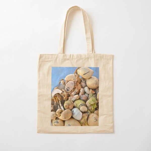 Crab Racers Cotton Tote Bag