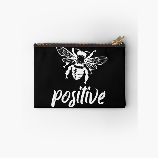 Aperçu de l'œuvre Bee positive typography text art quote by Word Fandom - wordfandom créée et vendue par Kerry Pritchard.