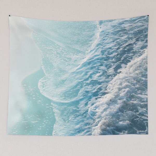 Item preview, Soft Turquoise Ocean Dream Waves #1 #water #decor #art  designed and sold by Anita's & Bella's Art.