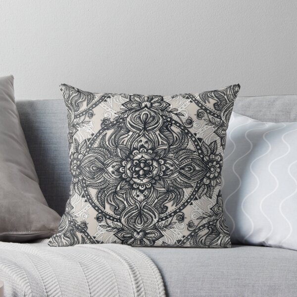 Item preview, Charcoal Lace Pencil Doodle designed and sold by micklyn.