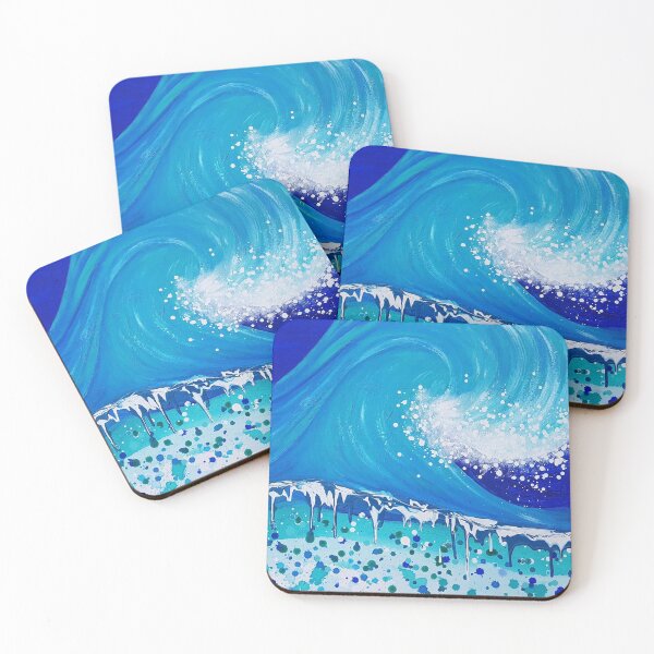Item preview, Moonlit Wave designed and sold by Felicity Kearns.