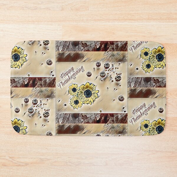 Item preview, Happy Thanksgiving Sunflowers designed and sold by gphotobox.