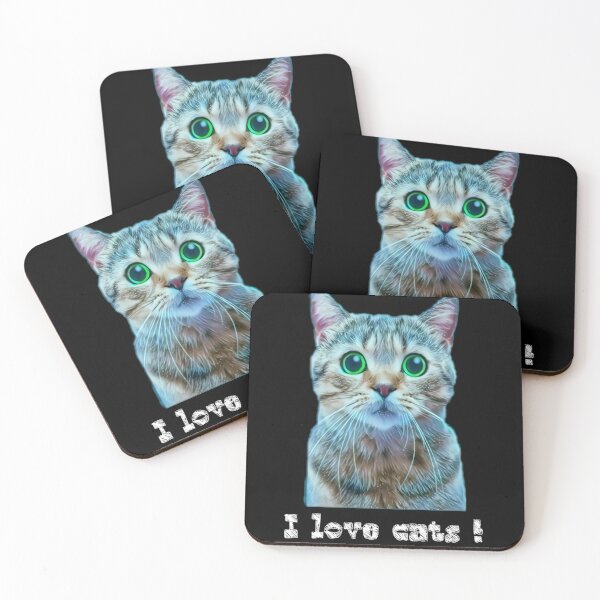 Item preview, I love Cats! designed and sold by tets.