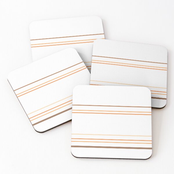 Item preview, Minimal Pattern Orange Lines designed and sold by MissDewi.