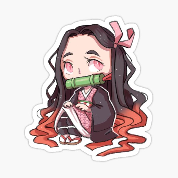 Nezuko Chan Stickers | Redbubble