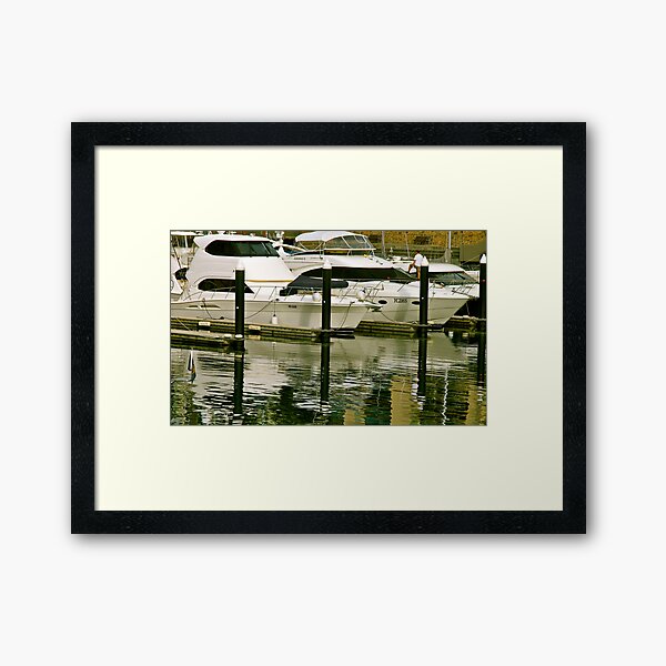 Item preview, The Glenelg Marina boats... designed and sold by browna.