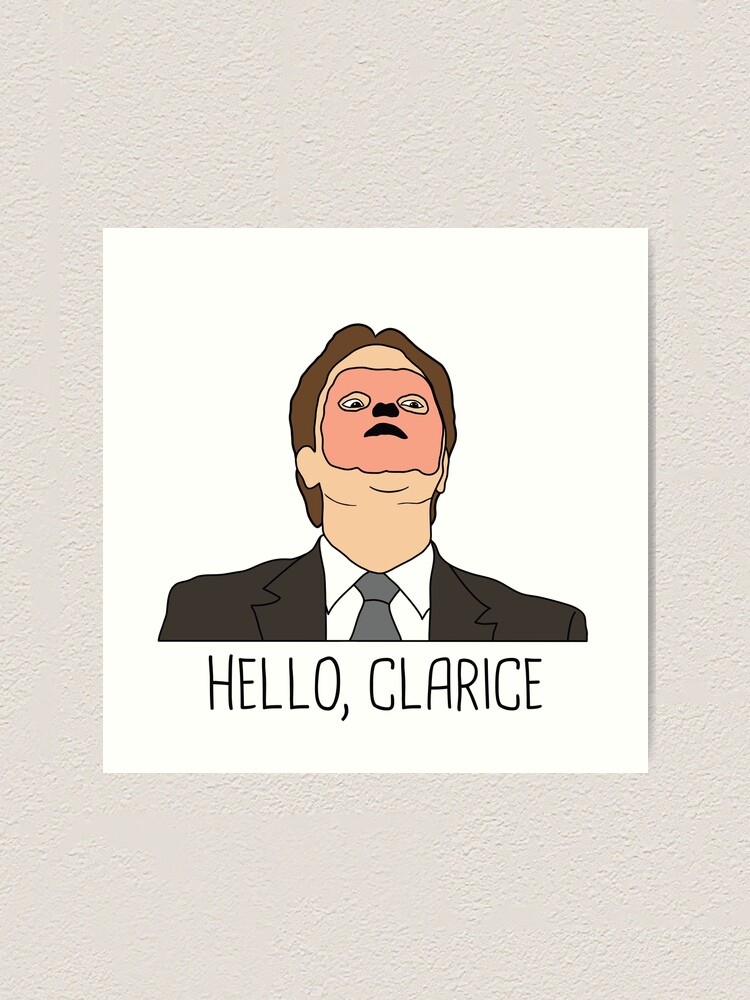 Dwight Schrute Clarice Art Print