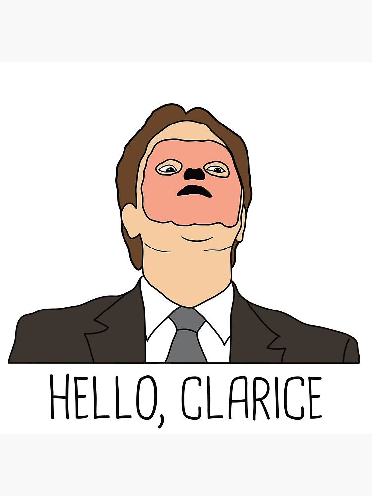 Dwight Schrute Clarice Art Print