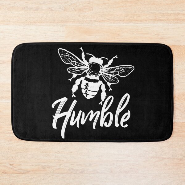 Aperçu de l'œuvre Bee humble typography text art quote by Word Fandom - wordfandom créée et vendue par Kerry Pritchard.