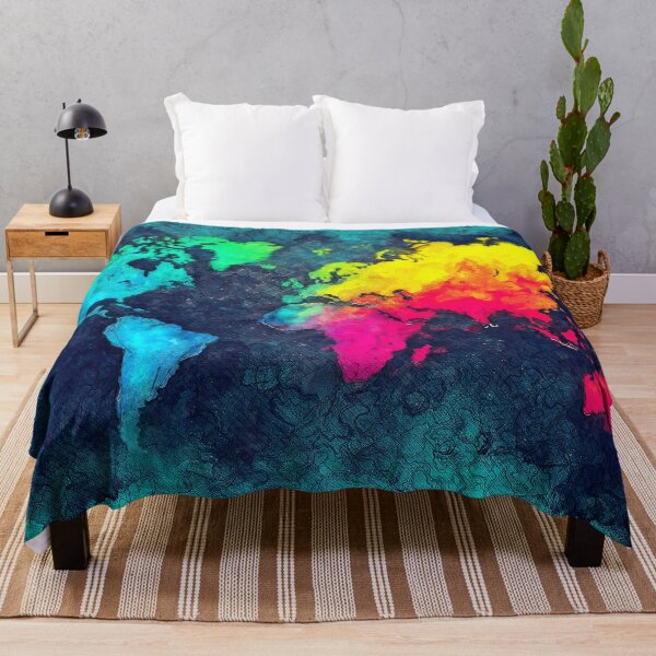 Item preview, world map colors #map #world designed and sold by JBJart.