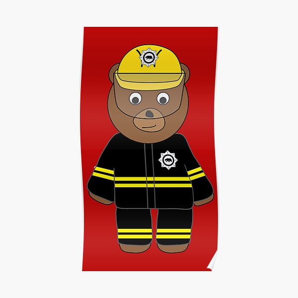 fireman teddy bear