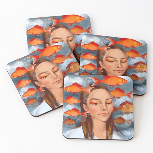Item preview, Gold fish Beautiful face  designed and sold by Tasia  Ka.