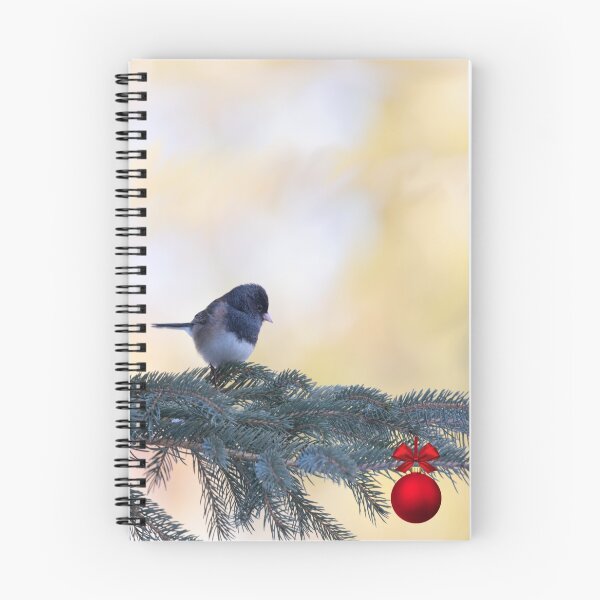 Item preview, Snow Bird and Ornament on an Evergreen Tree designed and sold by ALifeSavored.