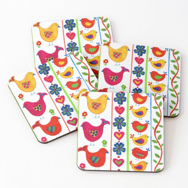 Item preview, Hearts and Birds designed and sold by Tiffany Budd.