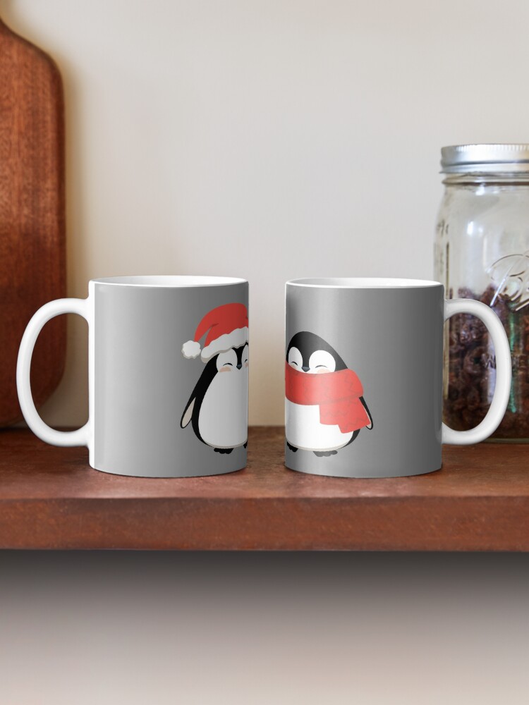 Dabbing Penguin Mug, Cute Dancing Penguin Coffee Cup for Animal